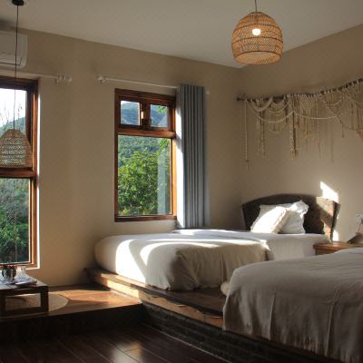 野陌-远山枯木景观榻榻米精品双床房