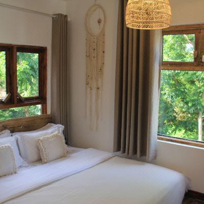 一宅-观星花园露台豪华双床房