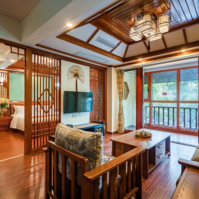 大金塔观景阳台豪华复式套房