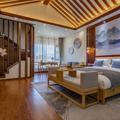 江山如画·雅致复式浴缸家庭套房