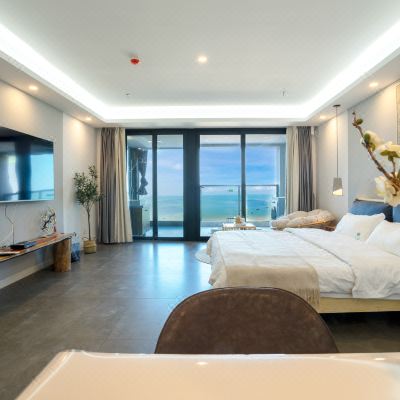 日式茶道海景大床房