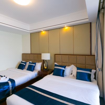 露台园景二居一厅套房