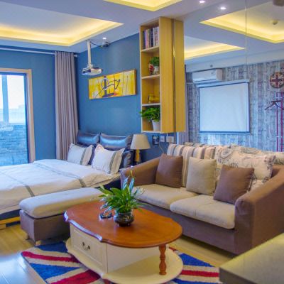 英伦小调巨幕观影房