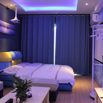 蓝色海洋大床房