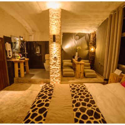 ins时尚洞穴风格大床房