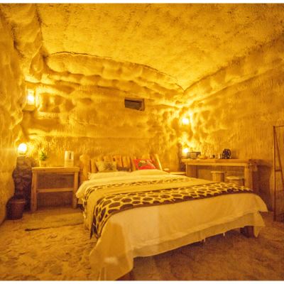 ins暗房洞穴风格大床房