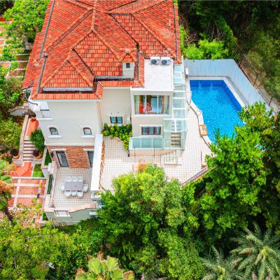 爱夏·8房轰趴别墅-私家泳池+KTV+庭院烧烤+自动麻将