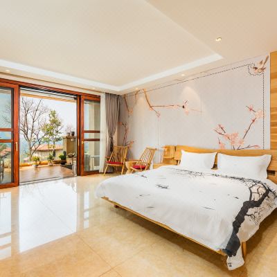 露台泳池大床房