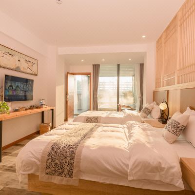 露台天然温泉豪华双床房