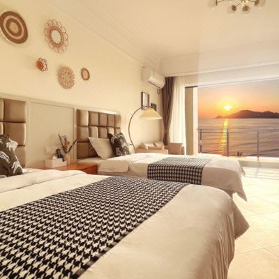 夕阳180度全海景双床房-超大观海阳台