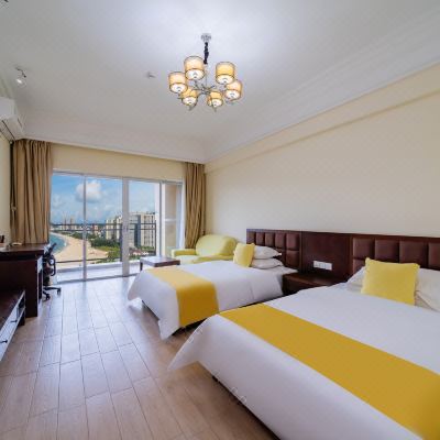 舒适海景双床房-观海阳台