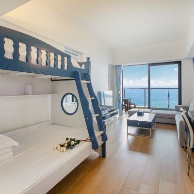 Rely豪华海景一房一厅套房-双床