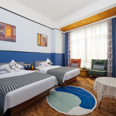 蒙德里安双床房