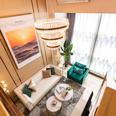 榻榻米江景复式双床房（烘干洗衣机+电视投屏）