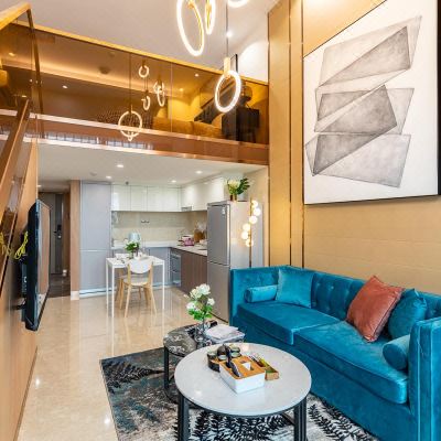 榻榻米城景复式三床房（烘干洗衣机+亲子家庭房）