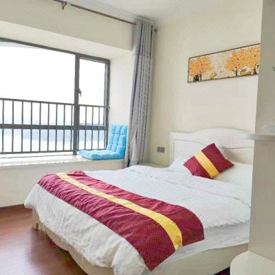 天美小岛一线湖景欧式大套房2房2厅2床