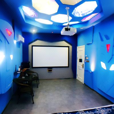 科幻影院主题房(无窗)