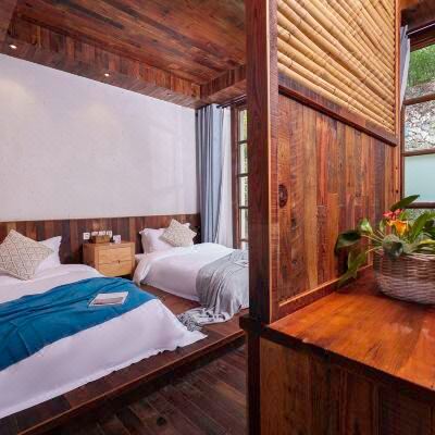 虚谷精致山景双床房+地暖