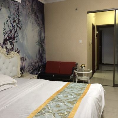 北欧巨幕投影大床房