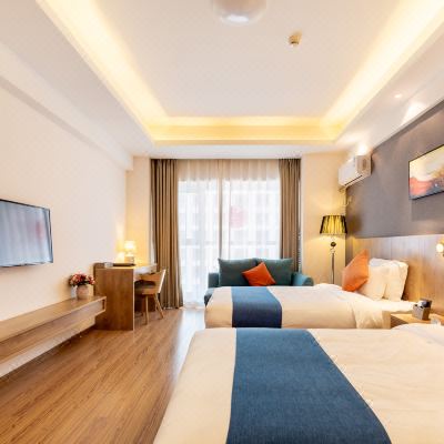 高级双床房-冰箱+直饮水机