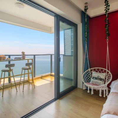 勃艮第红·海景双床房