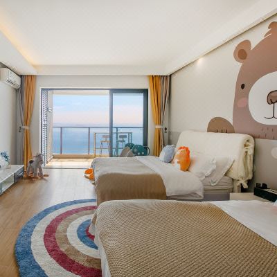 花园熊·亲子海景双床房