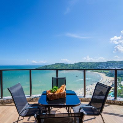 美式复古·全海景复式四房 （厨房+烧烤+麻将+浴缸）