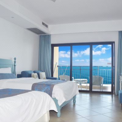 舒适花园双床房