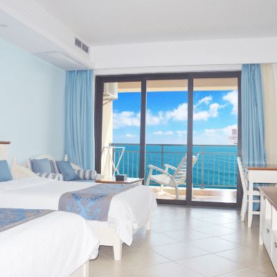 高级海景双床房