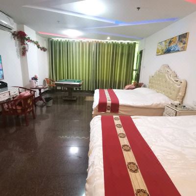 麻将欧式双床房