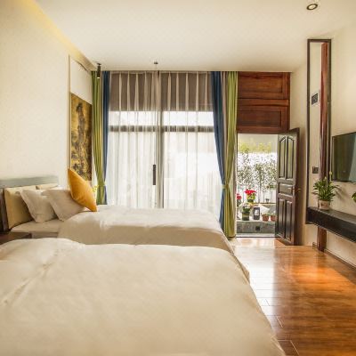 春茂庭院双床房