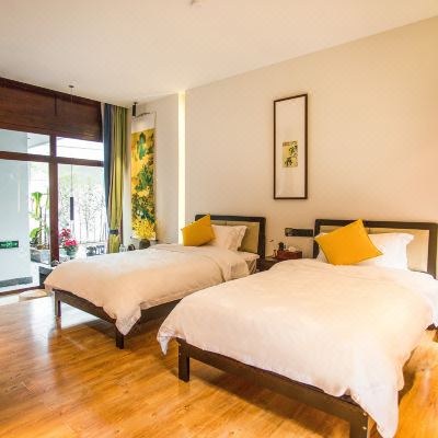 春盛庭院双床房