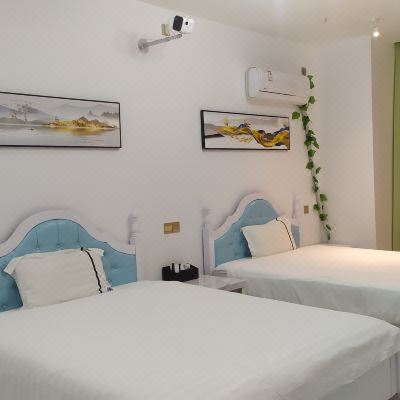 豪华投影双床房