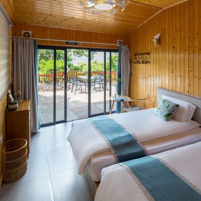 揽月亲子833双床房