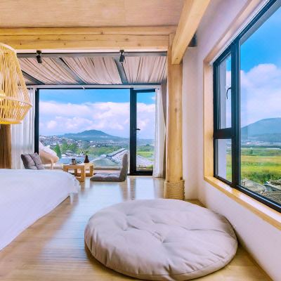 柒舍全景阳台大床房