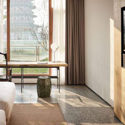 明堂景观双床房