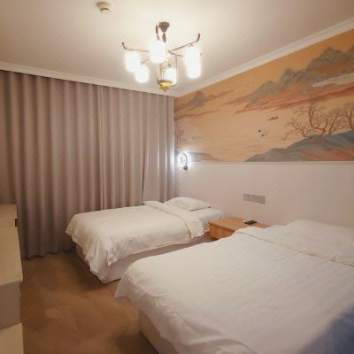 古朴简约双床房