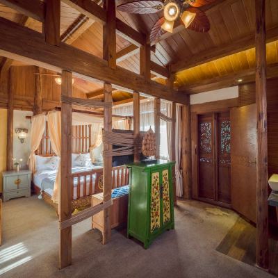 隐·木式泡泡浴缸大床套房