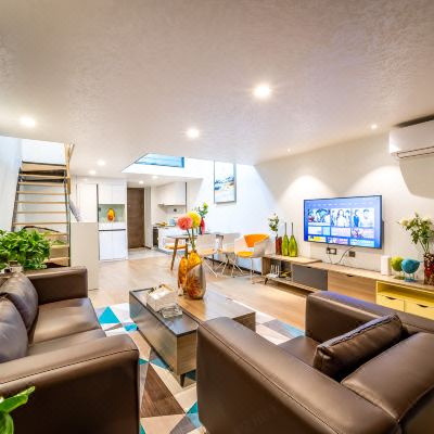 行政商务loft双床房 （洗衣机+烘干机+冰箱）