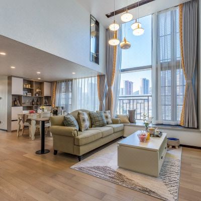 韩式清新loft三卧套房 （网红打卡+洗衣机+冰箱）