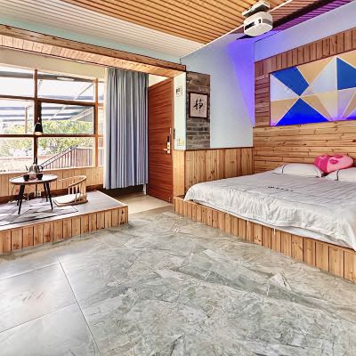 花园榻榻米大床房