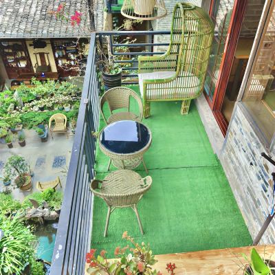 山景阳台双床房