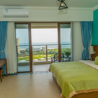 北欧风情情侣海景大床房