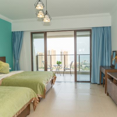 北欧风情无敌海景双床房