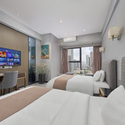 豪华商务双床房(独立洗衣机)