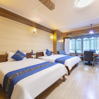 商务棋牌双床房·玩的开心+住的舒服