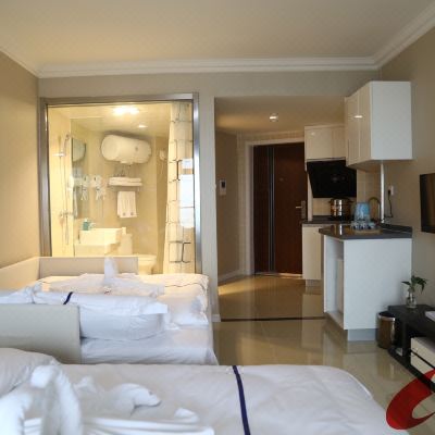 温馨.园景亲海家庭房