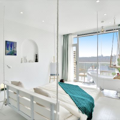 海眠·全景露台慵懒吊床房