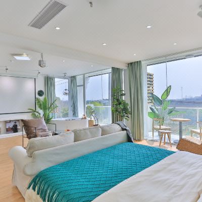 浮岛·全景双露台豪华大套房