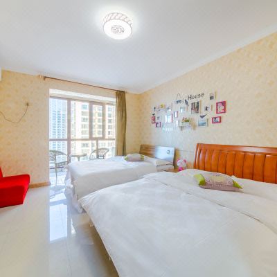 温馨家庭双床四人间